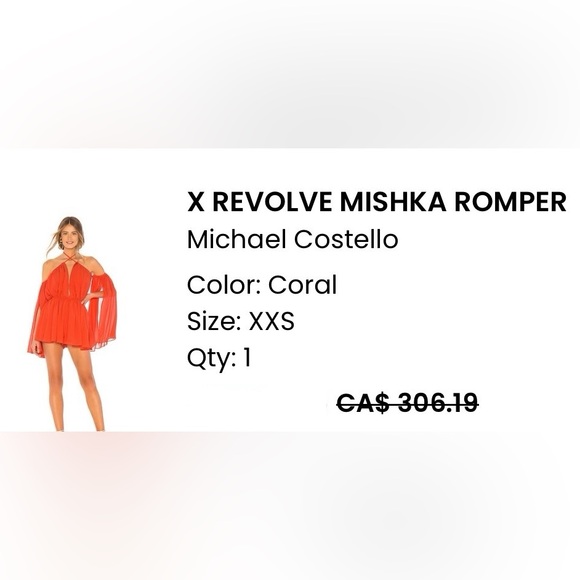 MICHAEL COSTELLO MISHKA ROMPER REVOLVE - Picture 5 of 7